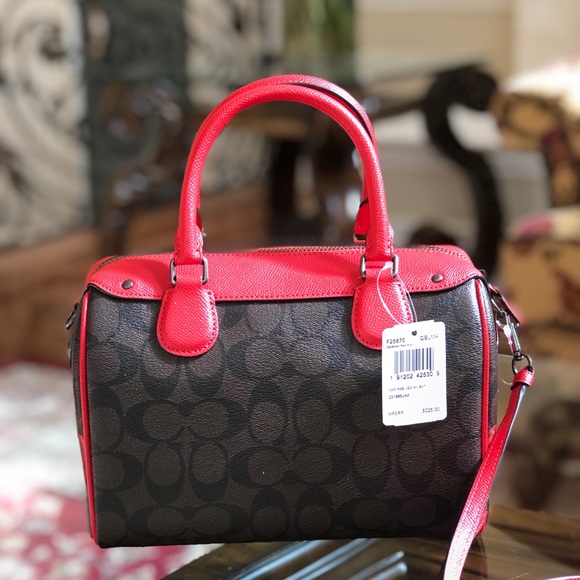 NWT Coach Mini floral Bennett&wristlet - Picture 4 of 8